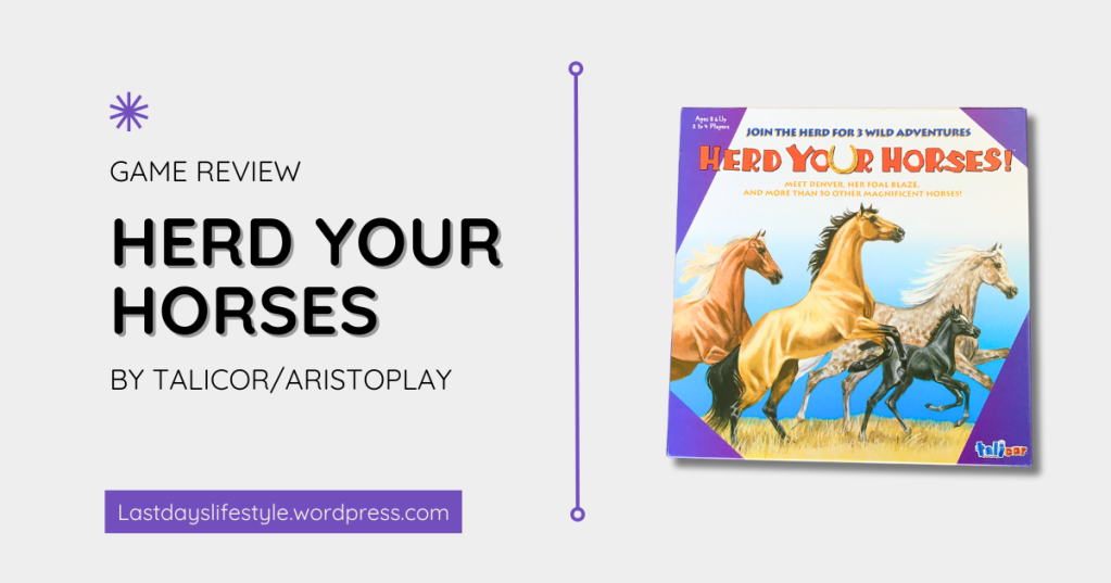 [Game Review] Herd Your Horses by Talicor/Aristoplay